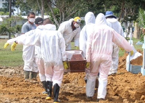 Cemitérios tem 35 sepultamentos no Natal e uma morte por covid-19 em Manaus