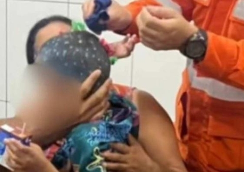 Corpo de Bombeiros é acionado para socorrer criança  no 'Dia do Cabelo Maluco'