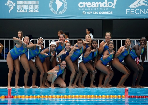 Brasil conquista 84 medalhas e é campeão no polo aquático e águas abertas no Sul-Americano