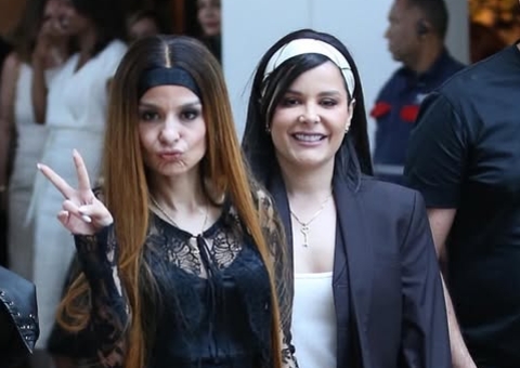 Maiara e Maraísa roubam a cena durante passeio em shopping; fotos