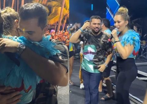 Solange e Xand Avião fazem as pazes em reencontro emocionante; Vídeo