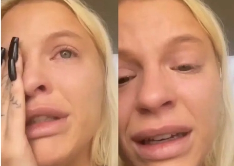 Luísa Sonza chora após haters a acusarem pela morte do filho de Whindersson