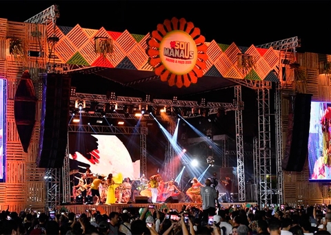 Veja horário dos shows de hoje no Sou Manaus Passo a Paço