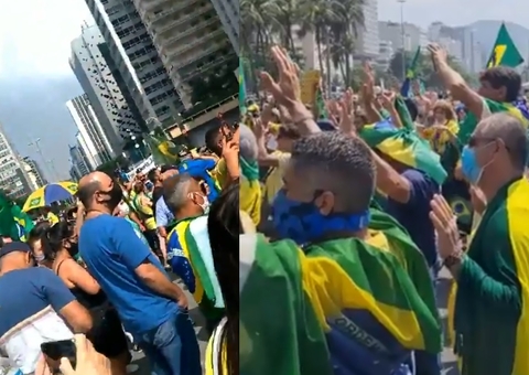 Manifestações de apoio a Bolsonaro em todas as grandes cidades do Brasil