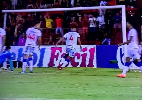 Bahia tem gol anulado e perde para Sport-PE pelo Brasileirão
