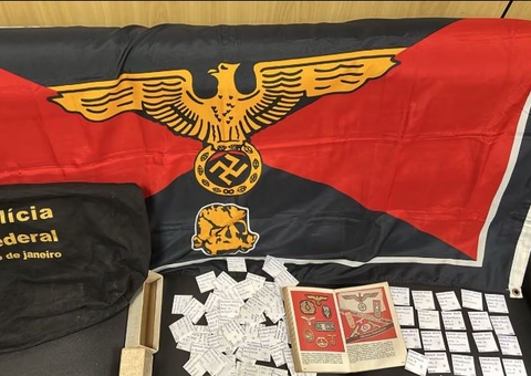 Idoso é preso pela PF por vender símbolos nazistas no Rio de Janeiro