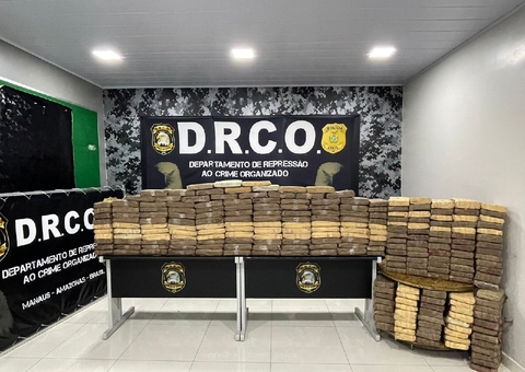 Em 24h, polícia apreende drogas avaliadas em mais de R$ 14 milhões no Amazonas