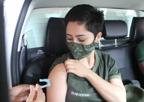 Mais de 1,6 mil agentes da Segurança Pública são vacinados em Manaus