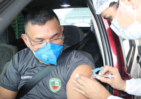 Covid-19: Vacinação na segurança pública alcança 54% da meta em Manaus