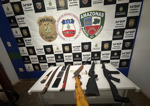 Homem é preso após efetuar disparos e incendiar casa de morador no Amazonas