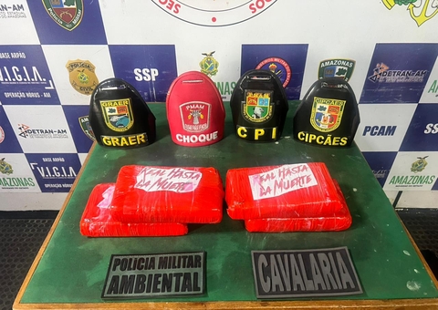 Vinte e cinco pessoas são presas no fim de semana no Amazonas