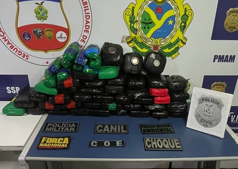 Foragido e 4 comparsas são presos dentro de barco com cocaína avaliada em R$ 3 milhões 