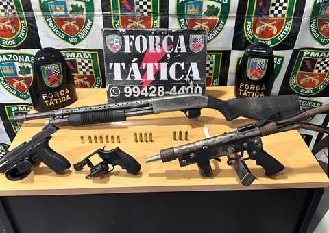 Dezessete pessoas são presas no fim de semana no Amazonas