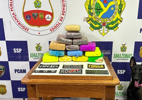 Droga avaliada em R$ 308 mil é encontrada em mala de passageira em Coari
