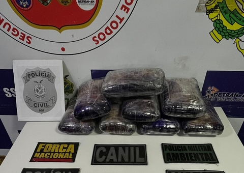 Passageiro é preso com drogas avaliadas em R$ 160 mil em barco no Amazonas