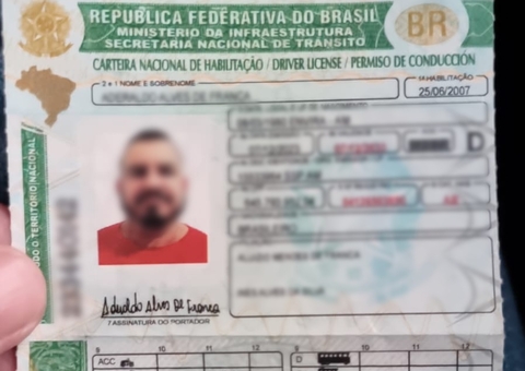 Narcotraficante 'Alex Colombiano' é preso com CNH falsa na Cidade Nova