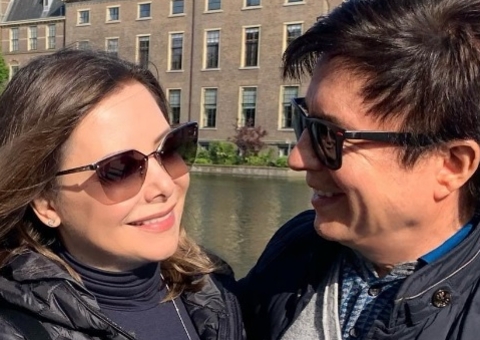 Xororó comemora 41 anos de casado com Noely e se declara: 'a melhor decisão'