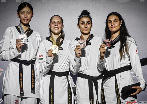 Maria Clara Pacheco é bronze no Mundial de Taekwondo