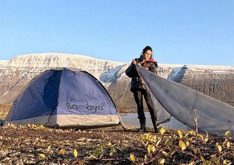 Tamara Klink se torna a primeira brasileira a cruzar o Círculo Polar Ártico