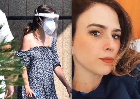 Tatá Werneck deixa Twitter após críticas por usar máscaras em cremação