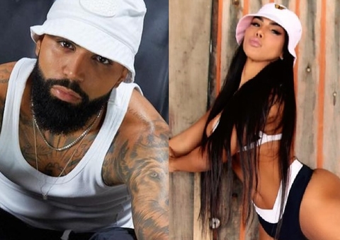 Gabigol nega conhecer atriz que avaliou sua performance na cama e ela rebate com foto