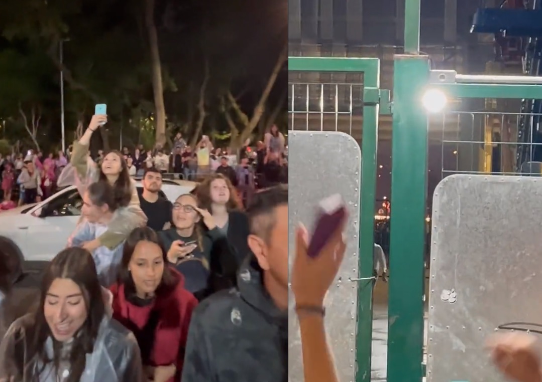 Taylor Swift: fãs se aglomeram em 'vista privilegiada' do lado de fora do Allianz para ver show