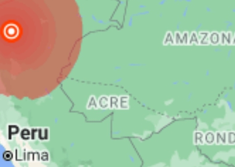 Terremoto no Peru é sentido em Manaus e interior do Amazonas 
