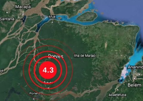 Terremoto de 4,3 na escala Richter é registrado no Pará