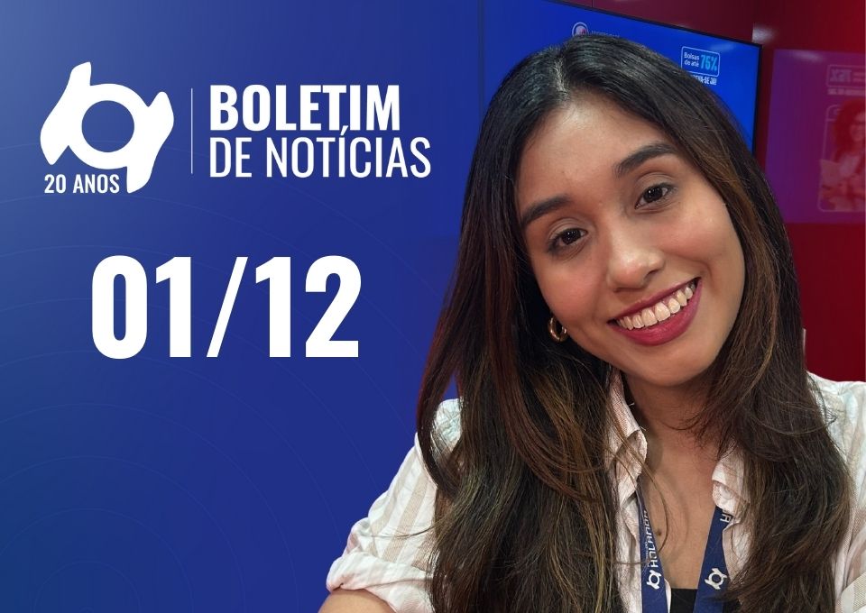 Confira as principais notícias no 'Boletim' desta segunda-feira; Assista