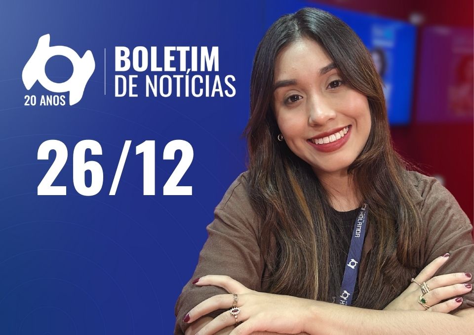 Confira as principais notícias no 'Boletim' desta sexta-feira; Assista