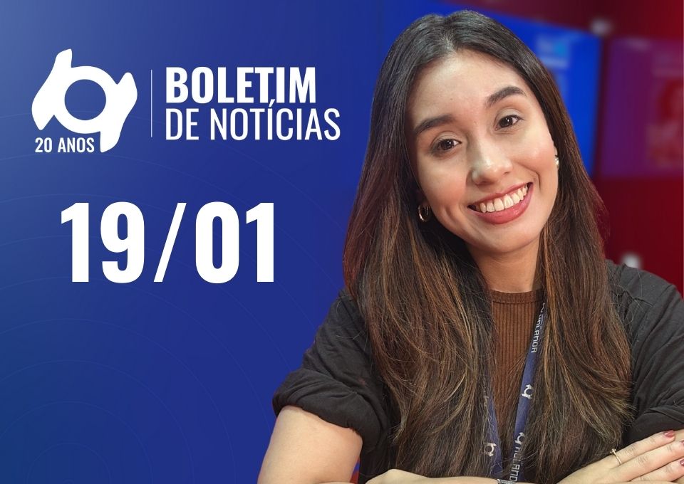 Confira as principais notícias no 'Boletim' desta segunda-feira; Assista
