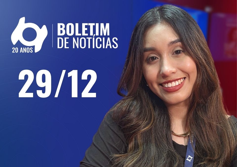 Confira as principais notícias no 'Boletim' desta segunda-feira; Assista