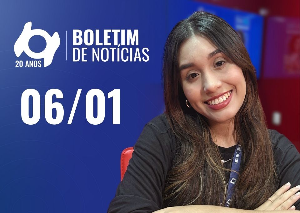 Confira as principais notícias no 'Boletim' desta terça-feira; Assista