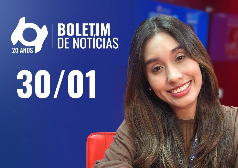 Confira as principais notícias no 'Boletim' desta sexta-feira; Assista