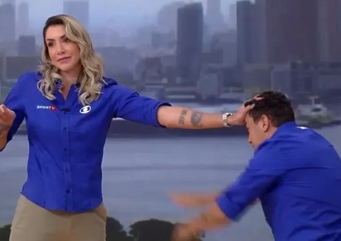 Thaisa e Popó viram meme na cobertura das Olimpíadas