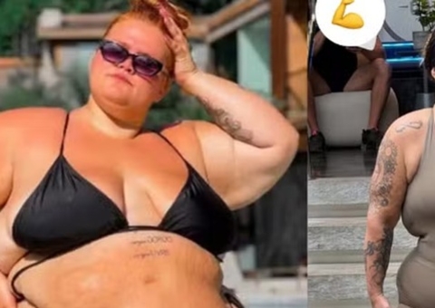 Após bariátrica, Thais Carla se emociona com resultados de exames e mudança física