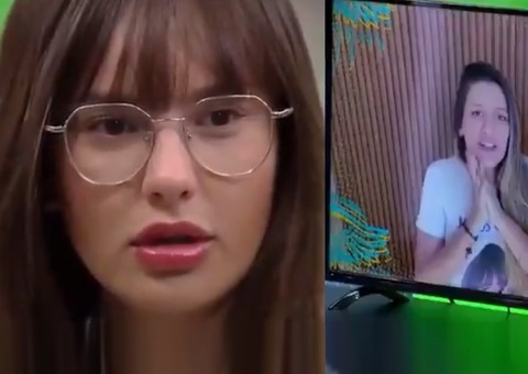 Irmã de Thais dá suposta dica em vídeo do Anjo e sister fica chocada