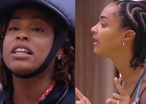 Aline se irrita ao ser chamada de “sonsa” por Thamiris e sisters batem boca