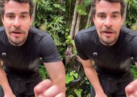 Thiago Martins posta vídeo tomando banho e 'volume' chama atenção; vídeo