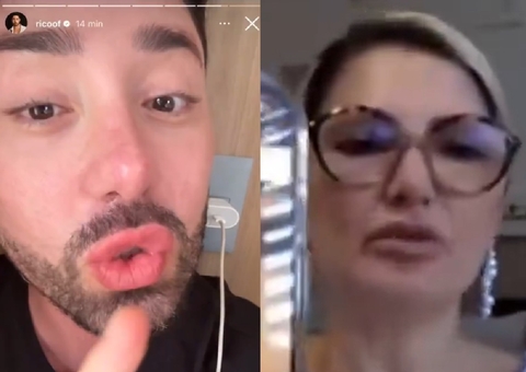 Rico Melquíades posta vídeo xingando Antonia Fontenelle após ser chamado de 'demônio feio': 'murcha'