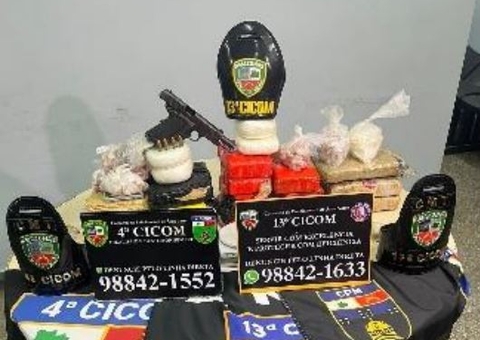 Traficante é preso no Redenção após ameaçar moradores com arma