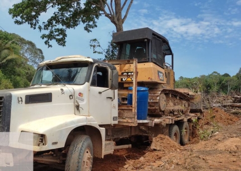Área desmatada é embargada e dono recebe multa de R$ 30 mil no Amazonas