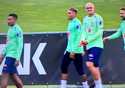 Brasil treina no frio da Itália de olho no calor do Catar