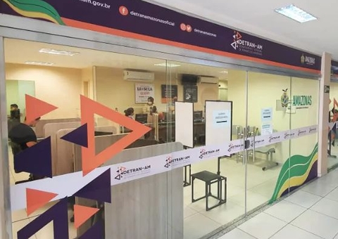 Detran-AM transfere atendimentos após incêndio no Shopping Cidade Leste