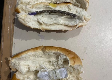 Homem é preso levando pão com recheio de drogas para presos no Amazonas