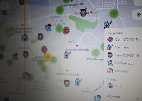 UEA desenvolve mapa que permite sinalizar pessoas com Covid em Manaus