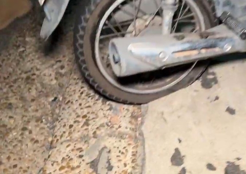 Passageiro tem cabeça quebrada ao cair de garupa de moto por app em Manaus