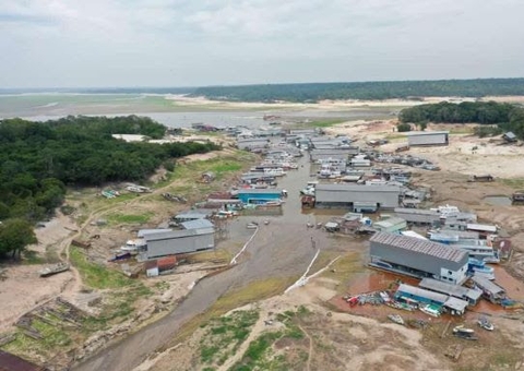 Rios da Bacia do Amazonas estão estáveis mas com níveis ainda baixos para o período