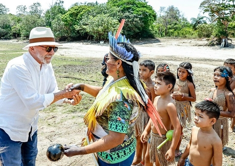 Em visita a aldeia no Pará, Lula anuncia ações do governo para povos indígenas