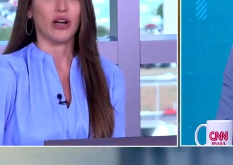 Âncora da CNN Brasil encerra jornal chorando após morte da mãe de colega; vídeo